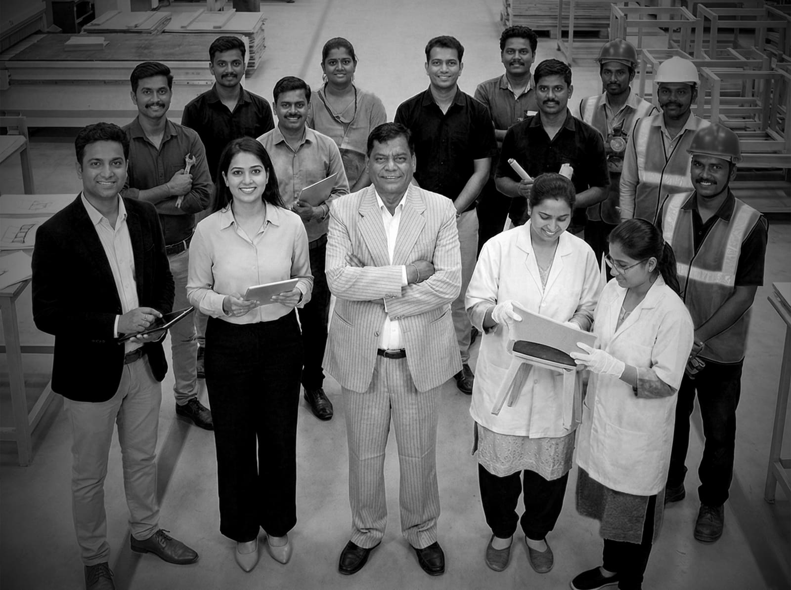 The Ergon Xlu engineering and craft team, Hyderabad