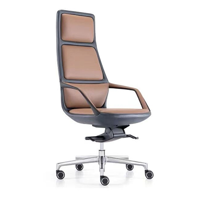 Ergon xlu high-back black ergonomic mesh task chair with headrest.