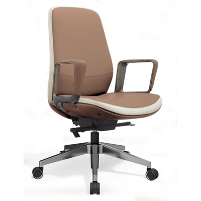 Ergon xlu Dynamic Leather Operational Chair - Cream - Image 3