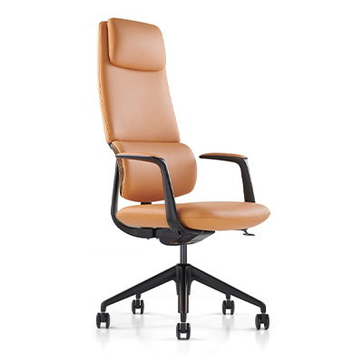 Ergon xlu mid-back black ergonomic mesh operational desk chair.