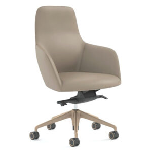 Ergon xlu mid-back black ergonomic mesh task chair with square profile.