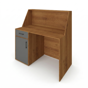 The Apex Corner Desk – Library Storage Unit by Ergon Xlu