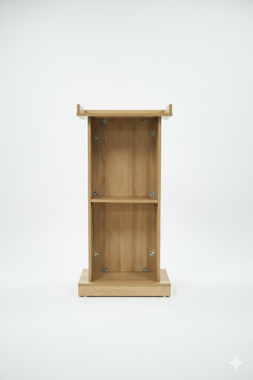 Leader Podium – Presentation Podium – side view by Ergon Xlu