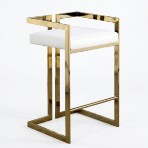 Gilt – Bar Counter Stool by Ergon Xlu