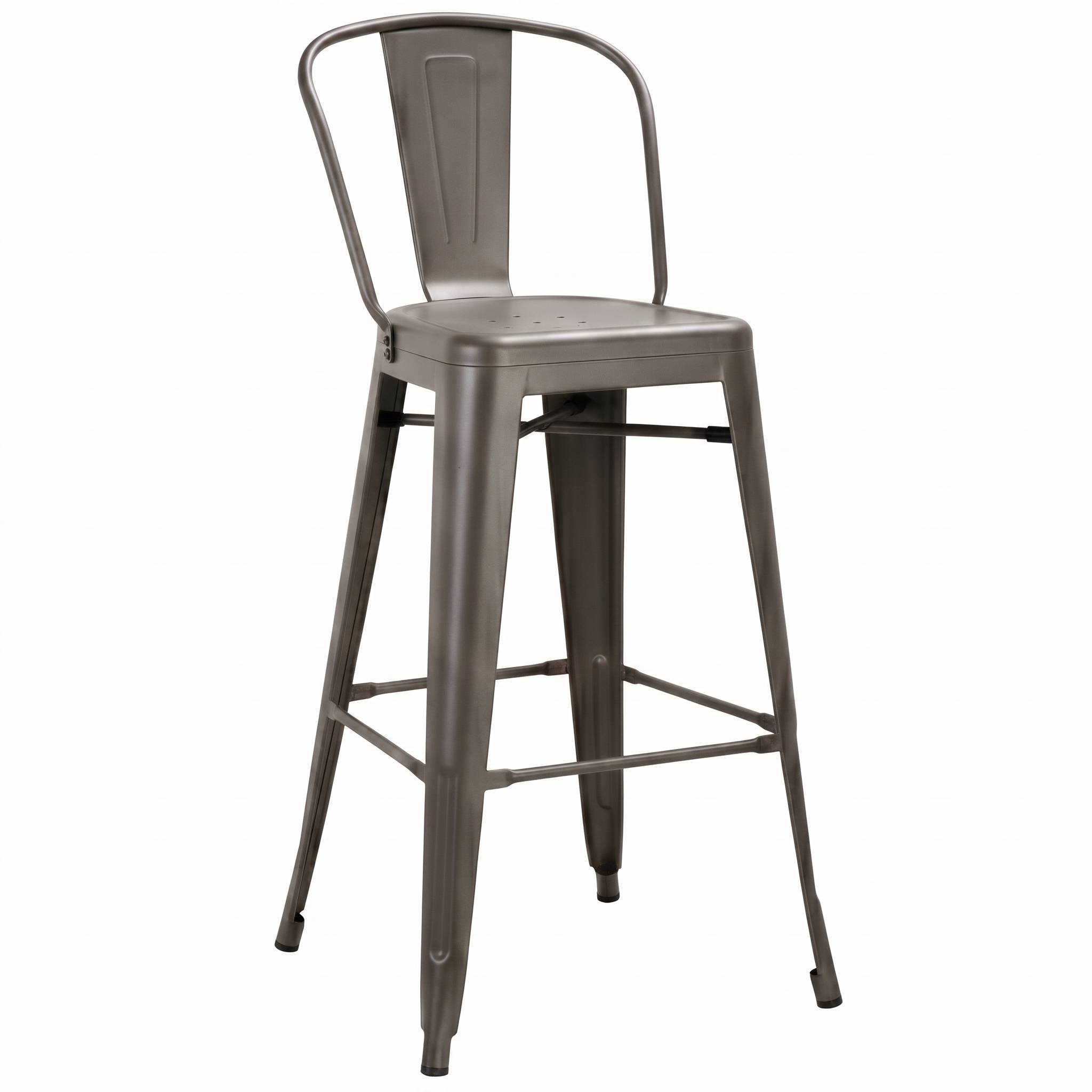 Zinc – Bar Counter Stool by Ergon Xlu